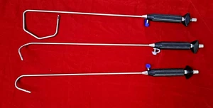 Laparoscopic Snake Retractor/Liver Retractor 5mmx330mm Surgical Instruments-3pc - Picture 1 of 6