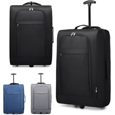 Cabin Hand Luggage Lightweight Soft Under Seat Suitcase Trolley Travel Case Bag