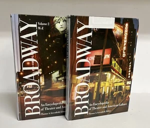 Broadway: An Encyclopedia of Theater and American Culture 2 Volume Set 2010 HC - Imagen 1 de 19