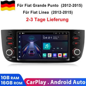 6.2" Car Stereo Radio GPS Navigation BT DSP DAB+ USB Für Fiat Grande Punto/Linea - Bild 1 von 12