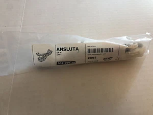 Ikea ANSLUTA Intermediate Connection Cord, 79" White 601.199.25 - NEW - Picture 1 of 1