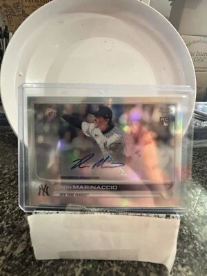 2022 Topps Chrome Update Series Autographs #AC-RMA Ron Marinaccio (AU RC) - Image 1 of 2