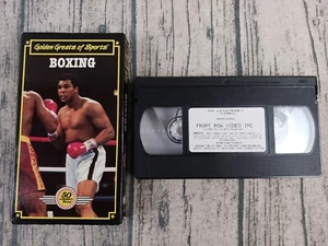 Golden Greats of Boxing: 50 Legendary Stars (VHS, 1991) Louis, Frazier, Ali - Picture 1 of 2