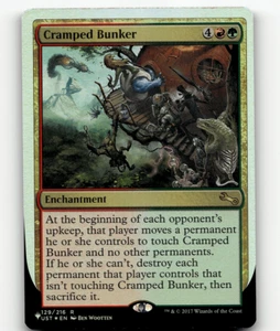 MTG The List Cramped Bunker 129 Rare - Picture 1 of 1