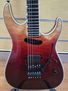 2019 ESP LTD Deluxe MH-1000 Cherry Fade Electric Guitar with ESP Hard Case - Picture 1 of 12
