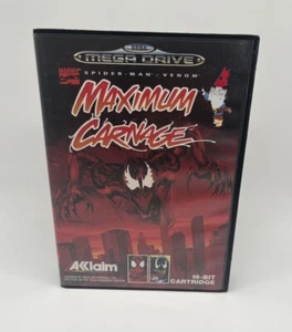 Maximum Carnage Mega Drive SEGA Mit OVP Ohne Anleitung 1994 - Bild 1 von 3