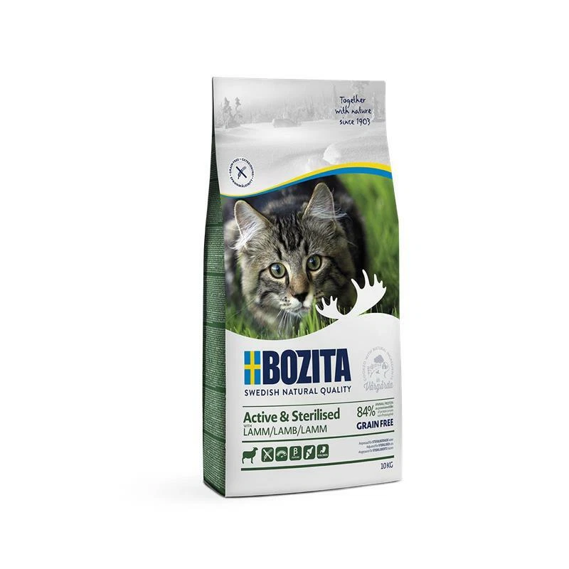 Bozita Active & Sterilised Grain free Lamb | 10 kg Katzenfutter  - Bild 1 von 1