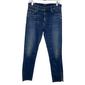 Citizens of Humanity Rocket Jeans orlo diviso borchie Ventana taglia 30 - Foto 1 di 15