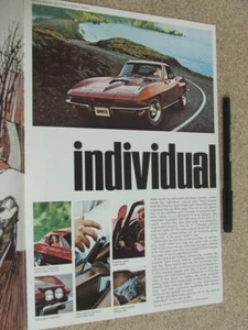 1967 Chevrolet Corvette Sting Ray original US 12 page brochure - Picture 1 of 6