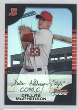 2005 Bowman Draft Chrome Refractor Dallas McPherson #BDP5