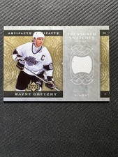 2007-08 Upper Deck Artifacts Wayne Gretzky Jersey Card SILVER /100 KINGS.