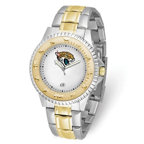 NFL Jacksonville Jaguars Men Competitor Two-tone Watch Style XWM334 $136.90 Cover