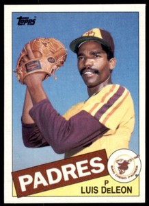 1985 Topps Luis DeLeon Baseball Cards #689