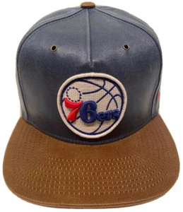 Zephyr NBA Philadelphia 76ers "Tribute" 5 Panel Flat Bill Strap-back Hat - Picture 1 of 6