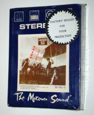 JACKSON 5 Skywriter SEALED 8 Track Tape Motown USA M 761-T 1973 - Image 1 of 4