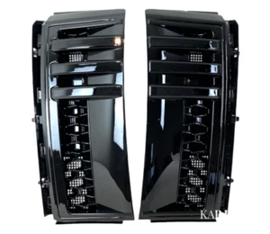 Range Rover Seitenschlitze Schwarz Glanz Kompressor Style L322 2005-13 Vogue - Bild 1 von 15