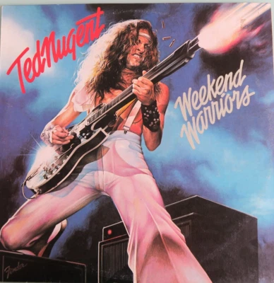 MINT Ted Nugent Weekend Warriors Australia issue 12'' vinyl Lp 1978 rare metal - Image 1 of 4