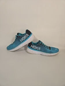 Hoka One One Cavu schwarz und Bluebird Damengröße 9,5 *Beschreibung lesen* - Bild 1 von 8