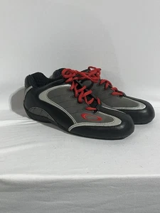 Oakley 5.0 Zapatos de Carreras Para Hombre Talla 5 Negro Rojo Gris Tenis De Colección Raro Retro - Imagen 1 de 6