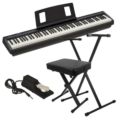 Roland FP-10 Digital Piano - Black KEY ESSENTIALS BUNDLE - Image 1 of 4