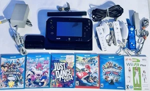 Paquete Wii U con Juegos y Mandos, Todos los Cables FUNCIONANDO Y PROBADO - Imagen 1 de 12