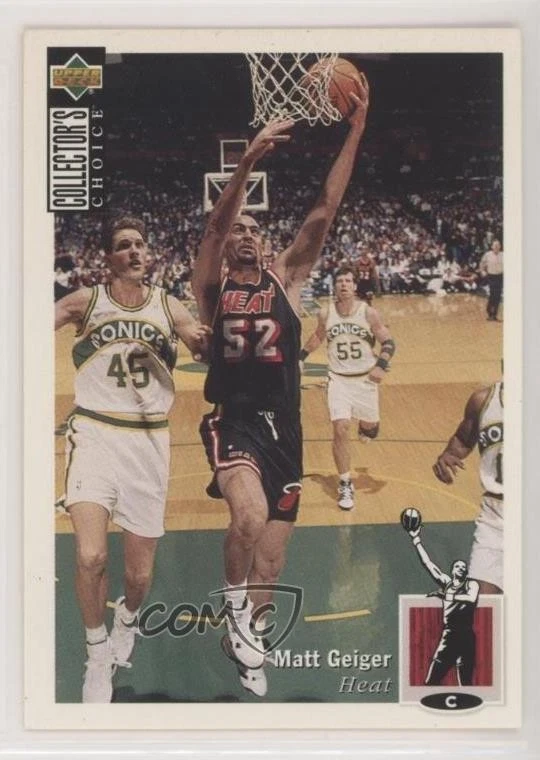 1994-95 Upper Deck Collector's Choice International Spanish Matt Geiger #252 - Image 1 of 2