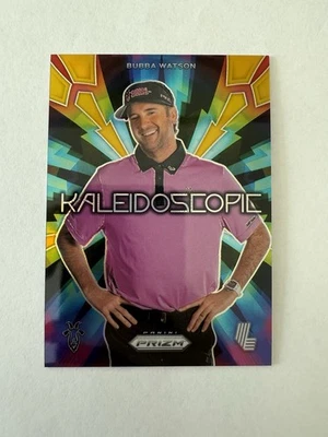 2024 Panini Prizm LIV Golf Bubba Watson SP Kaleidoscope #8 GOLD /10 - Image 1 of 2