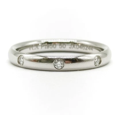 Anillo Van Cleef and Arpels Etoile Diamante Natural Platino 4109213 SIN ARANCEL Foto 1 de 4