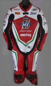 MV Agusta Motorbike/motorcycle Cowhide Leather Racing Suit - Picture 1 of 7