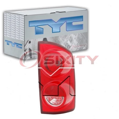 Conjunto de luz trasera izquierda TYC para Dodge Ram 3500 2007-2009 eléctrico wc Foto 1 de 4