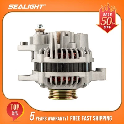 Alternator For 03-05 Chrysler PT Cruiser 2.4L 04-05 Dodge Neon 2.0L 100A 13995N - Image 1 of 4