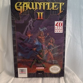Mindscape Gauntlet II Nintendo NES w/ Original Box, Action/Adventure, 1990
