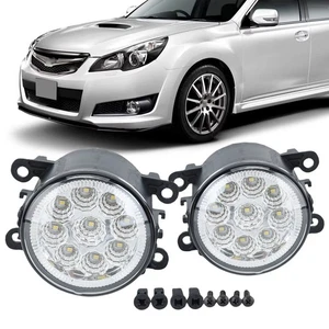 For Subaru Legacy 2010 2011-2014 LED Pair Bumper Fog Light Driving Lamp W/Bulbs - Picture 1 of 20