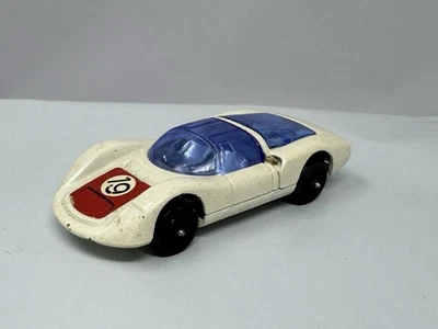 1972 Vintage Corgi Juniors Whizzwheels #41 White Porsche (906) Carrera 6 - Image 1 of 4