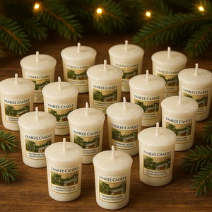 18 x Yankee Candle Votiv Duft TWINKLING LIGHTS Kerzen 49g Konvolut - Bild 1 von 2