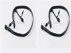 2 - PCIe 6pin to 4 SATA Power Supply Cable - Afbeelding 1 van 10