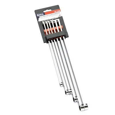 Genius Tools 6 peças métricas extra longas conjunto de chaves de extremidade de caixa - DE-706M - Imagem 1 de 4