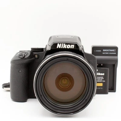 NIKON COOLPIX P900 Compact Digital Camera Black [Top Mint] - Image 1 of 4