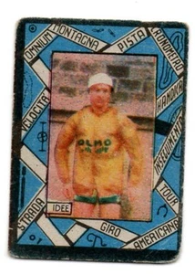 IDEE SQUADRA CICLISMO FIGURINA campioni NANNINA ? anni 40 - Imagen 1 de 1