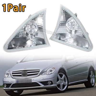 2Pcs Front Side Corner Turn Signal For Mercedes Benz W251 R-Class R300 2006-2010 - Image 1 of 4