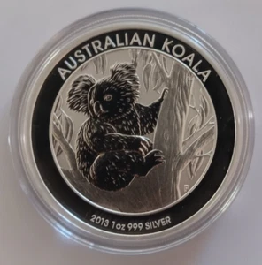 Moneda de plata Koala 2013 1 oz plata Ag 999 Australia * - Imagen 1 de 5