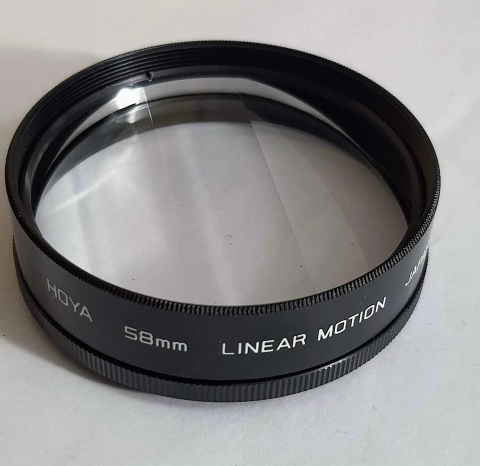 Hoya 58mm Multi Image Linear Motion Glass Lens Filter MULTIVISION Multiple 58 mm - Image 1 of 4