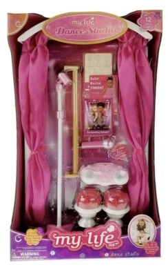 My Life 18” Muñeca Estudio de Baile Juego NUEVO, SELLADO, Retirado Foto 1 de 4