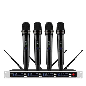 True Diversity 4 Channel Wireless Vocal Microphone System for JBL Audio System - Picture 1 of 2