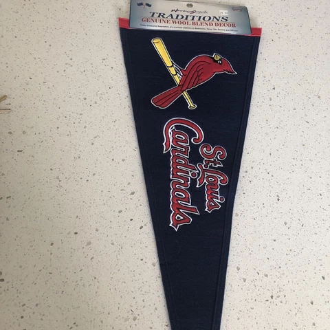 St Louis Cardinals Winning Streak sewn wool pennant New Cover