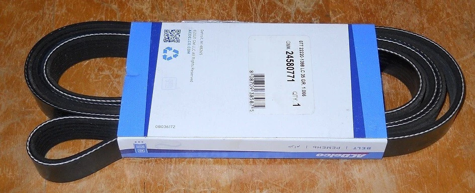 Chevrolet Colorado GMC Canyon 2016-21 2,8 L 3,6 L CA generador correa serpentina nuevo de Lote Antiguo Foto 1 de 1