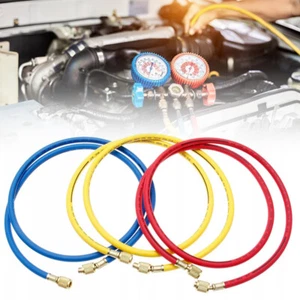 Three-Color Filling Hose Air Conditioning Refrigeration Manifold (R134a) - Picture 1 of 15