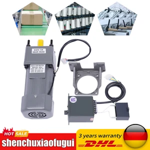 220V 250W AC Gear Motor Elektromotor Getriebemotor mit Drehzahlregler 0-270 RPM - Bild 1 von 11