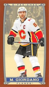 2019-20 O-Pee-Chee Caramel Minis Caramel Border #C6 Mark Giordano
