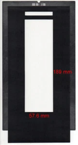 Film holder for Imacon Flextight scanners, 60x60x3 ID coded, scan 57.6x189 mm - Picture 1 of 7